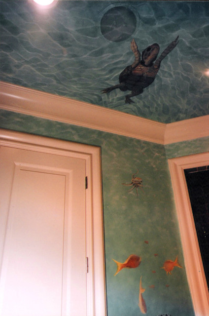 Аквариум фото Аквариум на стене