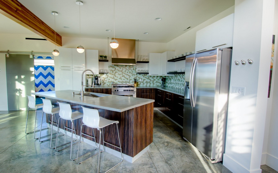 фото кухни минимализм