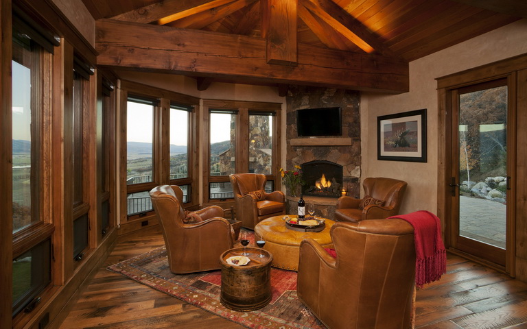 кантри в интерьере фото