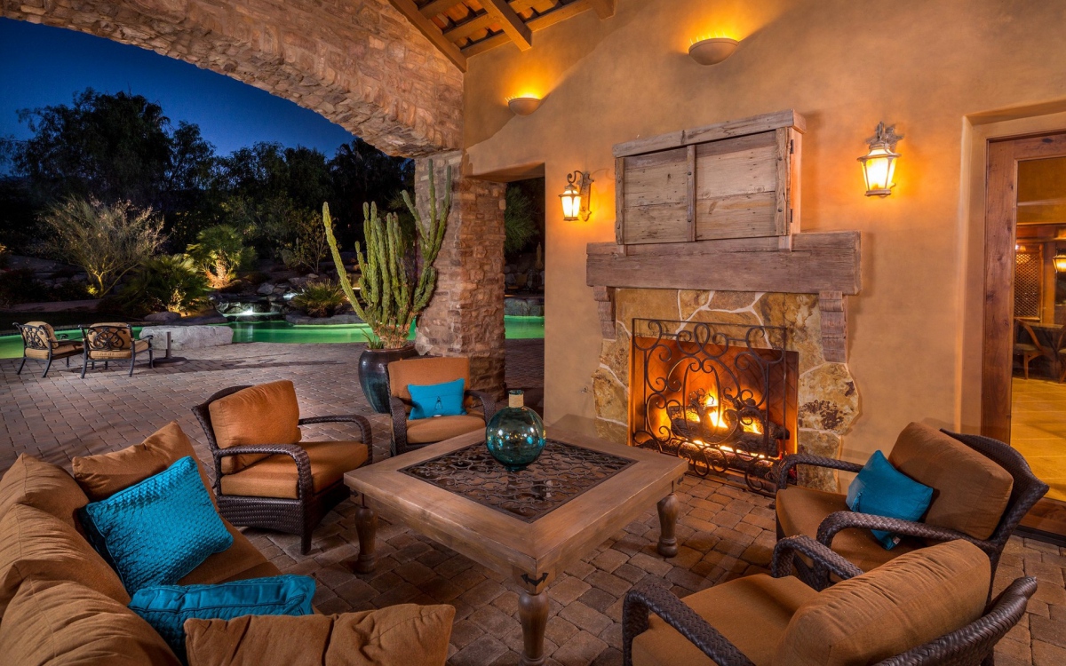 виды каминов фото