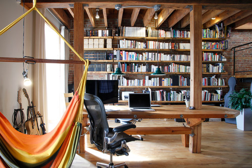 комната в стиле лофт подростка