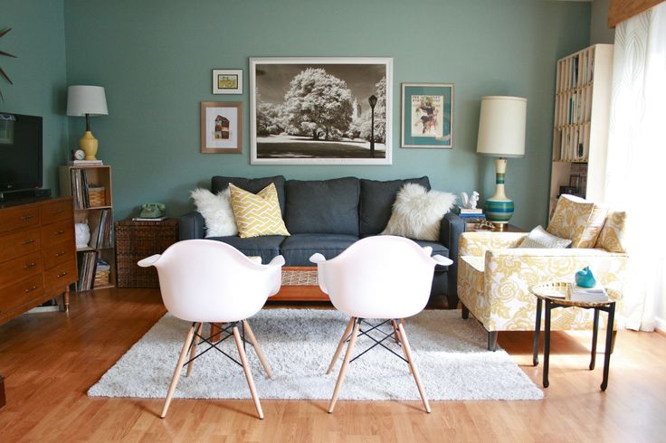 фото зала размером 16 кв.м