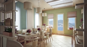 Кафе в стиле прованс Кафе в стиле прованс