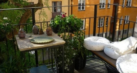 красиво оформить балкон фото