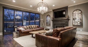 Фото люстры в гостиной Фото люстры в гостиной