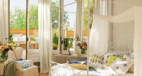 Спальня в стиле романтизм Спальня в стиле романтизм