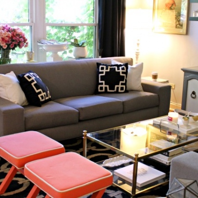 Оформление маленького зала фото