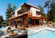 роскошные дома из клееного бруса фото