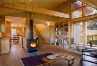 оформление угловых каминов