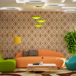 Комбинирование обоев в интерьере гостиной Комбинирование обоев в интерьере гогстиной