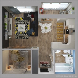 однушка в двушку фото