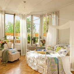 Спальня в стиле романтизм Спальня в стиле романтизм