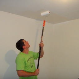 Покраска потолка фото Покраска потолка фото