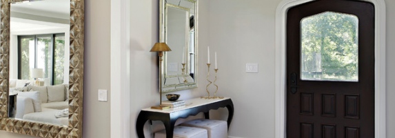 Зеркало в интерьере прихожей фото Зеркало в интерьере прихожей фото